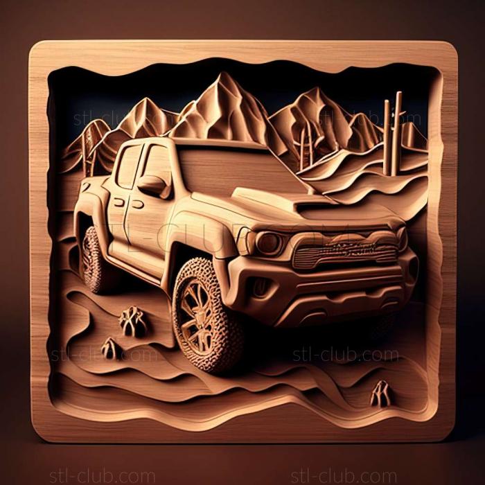 3D мадэль Toyota Tacoma (STL)